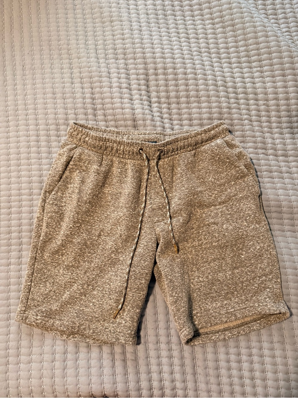 Men's Casual Drawstring Lounge Shorts - Gray